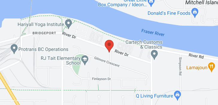 map of 15 10233 RIVER DRIVE